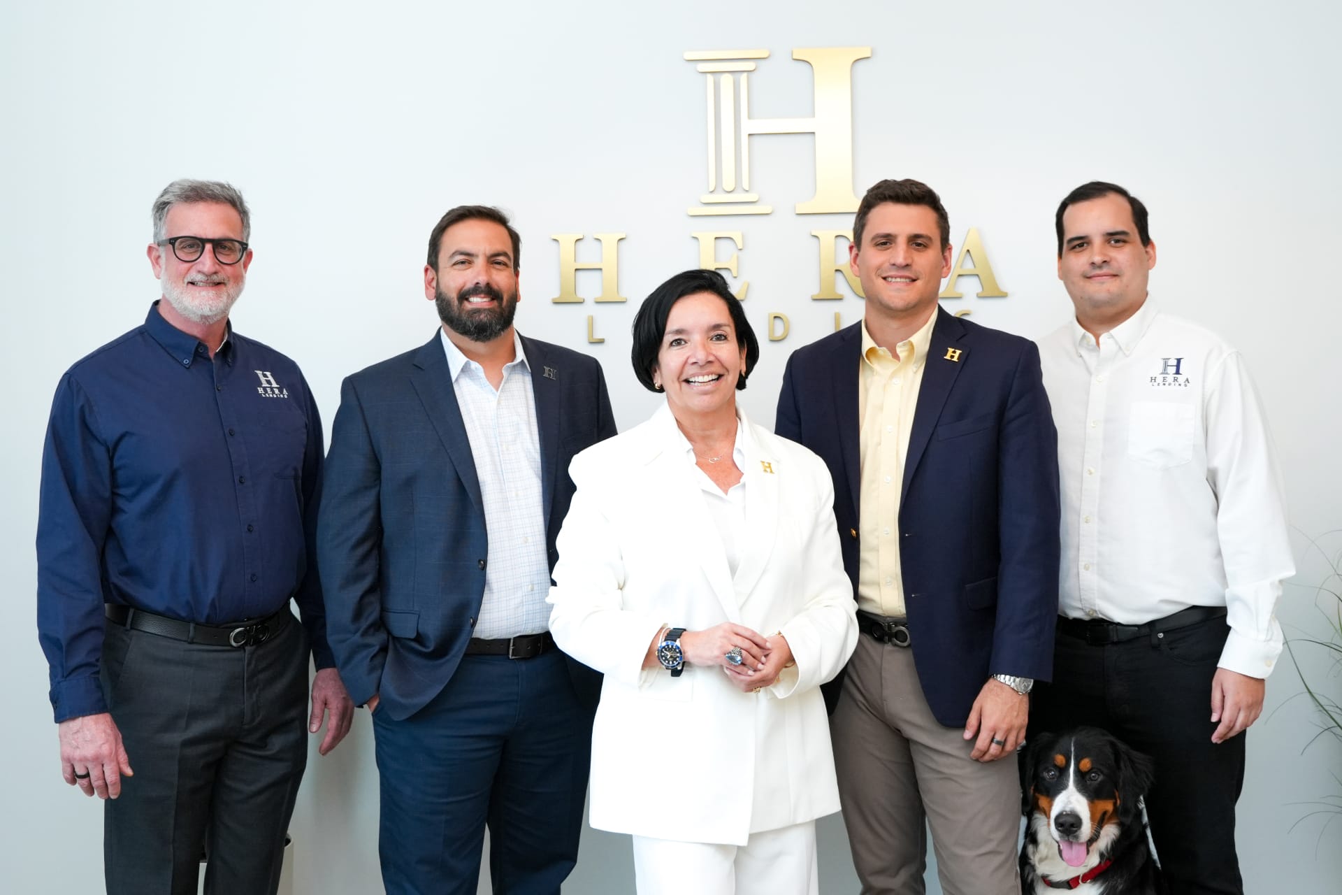 The Hera Lending team at the office